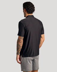 Black Active Polo 6-Pack